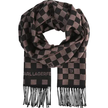 Karl Lagerfeld Vlněný šála | Barva:bronzově hnědý | Velikost:OS