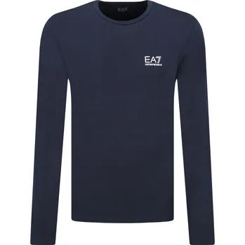 Pánské tričko EA7 Tričko s dlouhým rukávem | Barva:tmavě modrá | Velikost:S