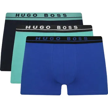 boss Boxerky 3-pack | Barva:modrý | Velikost:L