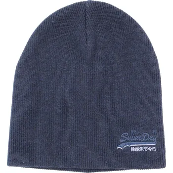 Čepice Superdry Čepice orange label | Barva:tmavě modrá | Velikost:OS