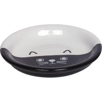 Miska pro psa Nobby miska na mléko černobílá 14 cm