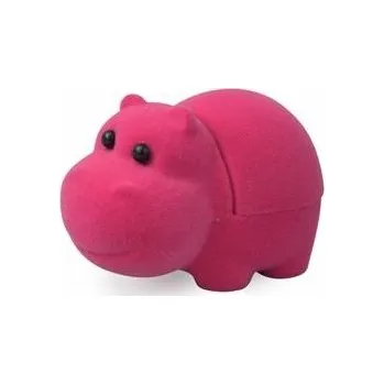 Dárková krabička Dárková krabička - růžový hrošík