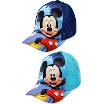 Kšiltovka MINNIE, MICKEY Kšiltovka Mickey Mouse > varianta 301 - sv.modrá