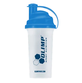Shaker OLIMP shaker průhledný modrý 700 ml