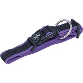 Obojek pro psa Nobby MESH PRENO obojek neoprén fialový XS/S 25-35cm