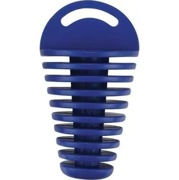 Motor pro motocykl ACCEL zátka do výfuku 4T barva modrá