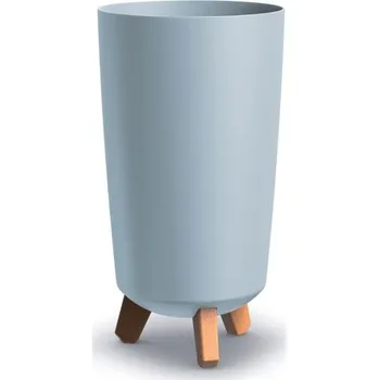 Květináč PROSPERPLAST Květináč GRACIA TUBUS SLIM 19,5cm světle šedý