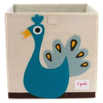 Úložný box 3 Sprouts úložný box - Peacock Blue
