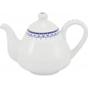 Konvice na čaj Konvice kávová/ čajová, 1,20 l, český porcelán, HyggeLine, modrá, Leander