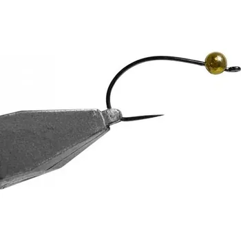 Umělá nástraha Jigovky.cz jigové hlavičky Hanák H 360 BL Gold vel.6 5ks Gramáž: 0,4g