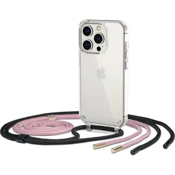 Pouzdro na mobilní telefon Tech Protect Flexair Chain pro Apple iPhone 14 Pro průhledné