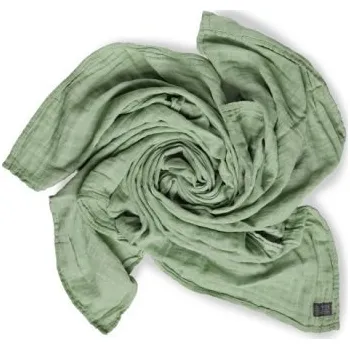 Dětská deka Vinter & Bloom deka Single Muslin Organic - Meadow Green