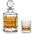 Crystal Bohemia Timesquare Whisky Set 1 + 6 skleniček