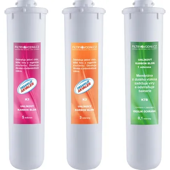 Zařízení na úpravu vody Sada filtračních vložek pro filtr Aquaphor Crystal B (baktericidní)