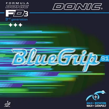 Potah DONIC Bluegrip S1 červená max