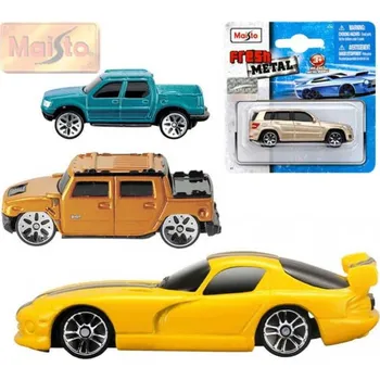 autodráha Maisto Auto kovové model různé druhy a značky na kartě 15099