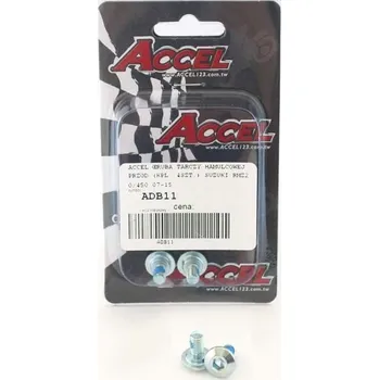 Brzdový komplet ACCEL přední brzdový šroub (sada 4 ks-M6) SUZUKI RM-Z 250/450 07-16