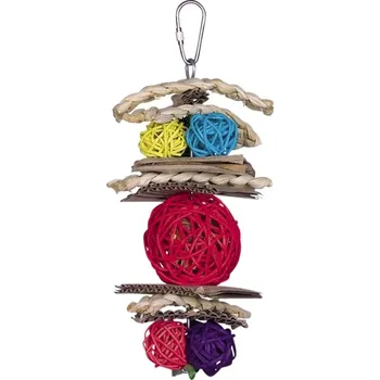 Hračka pro ptáka Nobby aktivní hračka pro papoušky 22 x 10 cm