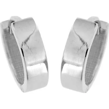 Náušnice Zlatnictví U Kostela Stříbrné hladké kroužky 070 687051488