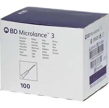 Injekční jehla Injekční jehla BD ST 24G x 1" 0,55 x 25 mm fialová, 100 ks