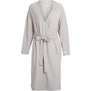 Dámský župan Moniel kimono/župan Dots - Šedý, vel. UNI