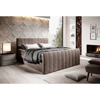Postel Čalouněný boxspring Carina - 160 x 200 cm