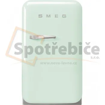 Lednice Smeg FAB5RPG5 chladnička pastelově zelená