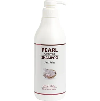 Šampon Mon Platin Pearl Shampoo Perlový šampon pro normální a suché vlasy 1000 ml + dárek Staleks Expert 40 Minerálny pilník na nechty 150/180 zdarma