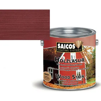 Olej na dřevo Saicos OLEJOVÁ LAZURA VENKOVNÍ 0,75L 0038 mahagon