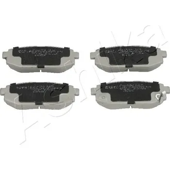 Brzdová destička Sada brzdových destiček, kotoučová brzda ASHIKA 51-07-705