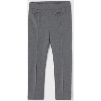 Dívčí oblečení Mayoral Dlouhé elegantní kalhoty 4502 modré, černé, šedé barva: šedá, Rozměr: 116