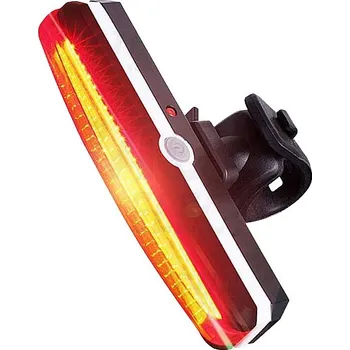 Cyklosvítilna Tracon BLCH1,5W LED světlo na kolo, s nabíjenímzadní, červené 1,5 W, 3.7V 500 mAh, 100 lm, 2 h, IP65 (Tracon BLCH1,5W)