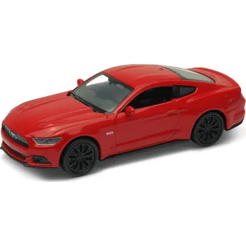 autíčko Welly - Ford Mustang GT (2015) model 1:34 červený