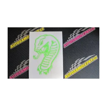 Samolepící dekorace SAMOLEPKA Cobra levá (10 - červená) NA AUTO, NÁLEPKA, FÓLIE, POLEP, TUNING, VLASTNÍ TEXT, TISK, AUTOSAMOLEPKY.cz, POLEPY, OBRÁZEK, LOGO, SAMOLEPKY