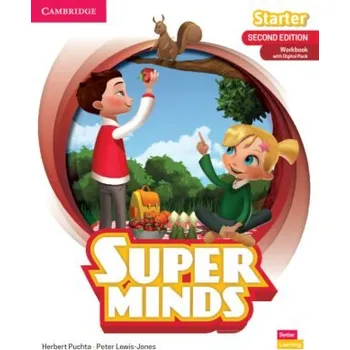Anglický jazyk Super Minds Workbook with Digital Pack Starter, 2nd Edition - Herbert Puchta