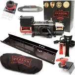 Dragon Winch Naviják 4x4 offroad vytahovák 13000LBS . 5897 kg, syntetické lano 30m, dálkové ovládáním a příslušenství