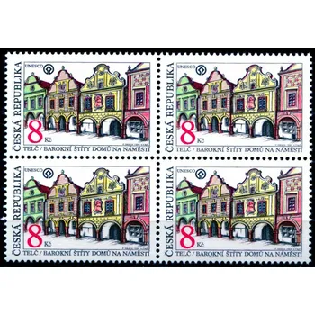 Poštovní známka Česká pošta (1994) č. 39 **, 4-bl - Česká republika - Krásy naší vlasti: Telč