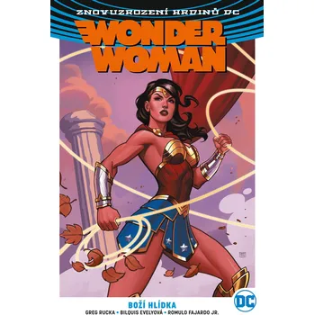 Komiks pro dospělé Znovuzrození hrdinů DC: Wonder Woman 4: Boží hlídka (alternativní obálka)