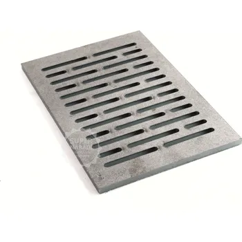 Rošt do krbu a kamen Ocelový rošt 9x14", 10mm 228x355 do kamen, krbů Braver palivový BR9X14 (Braver BR9X14 Ocelový palivový rošt do topenišť pecí, krbů a kamen 23 x 36 cm)