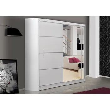 Komoda Šatní skříň SANDINO 180 bílá