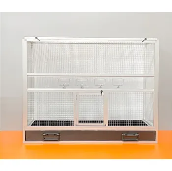 Pletivo BK20 bílá plný bok, stříbrné pletivo