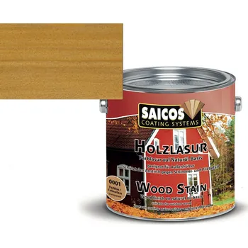 Olej na dřevo Saicos OLEJOVÁ LAZURA VENKOVNÍ 0,75L 0086 dub