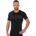 Pánské tričko Brubeck s krátkým rukávem Dry M Černá