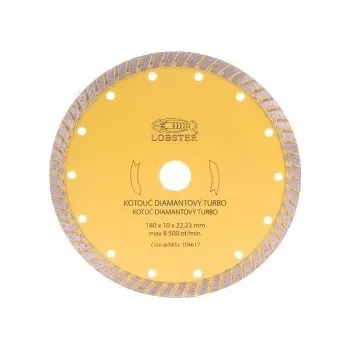 Řezný kotouč Diamantový kotouč TURBO 180mm LOBSTER 104617