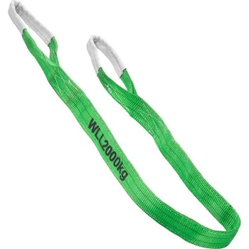 Upínací popruh Zelený popruh 2000 kg - 4m x 60mm