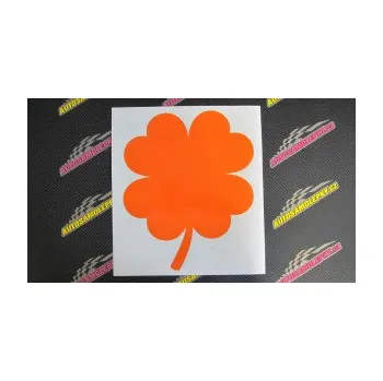 Samolepící dekorace SAMOLEPKA Čtyřlístek 002 pravá (17 - šedá) NA AUTO, NÁLEPKA, FÓLIE, POLEP, TUNING, VLASTNÍ TEXT, TISK, AUTOSAMOLEPKY.cz, POLEPY, OBRÁZEK, LOGO, SAMOLEPKY