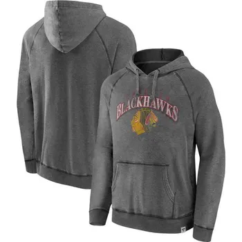 Pánská mikina Mikina pánská CHI True Classics Washed Pullover Chicago Blackhawks