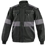 Pánská blůza CXS LUXY EDA Velikost: 56, Barva: černá-šedá