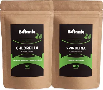 Superpotravina Botanic Chlorella 50 g + Spirulina 100 g