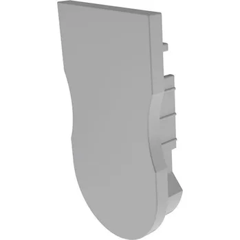 LED páska Light Impressions Reprofil koncovka R-AU-03-12 sada 2 ks šedá 32,4 mm 979721